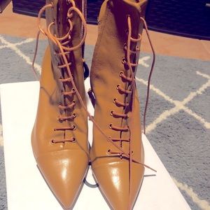 Zara lace up boots